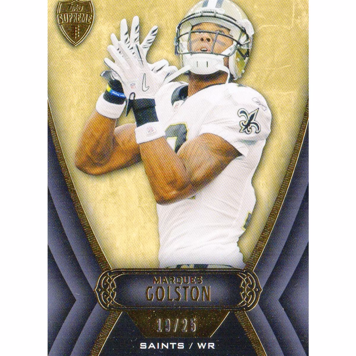 2010 Topps Supreme Black #36 Marques Colston 2 2010 Topps Supreme Black #36 Marques Colston