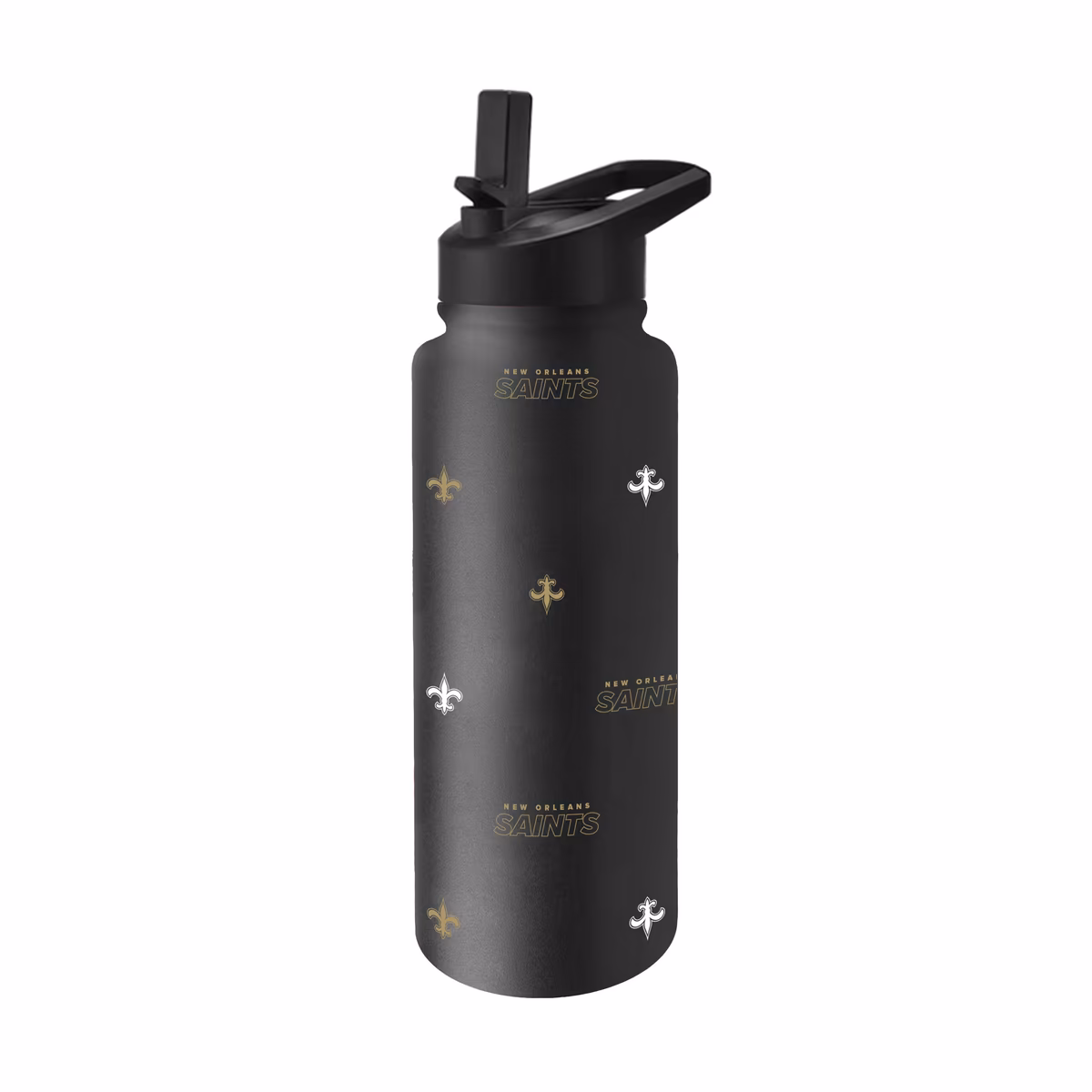 Logo Brands New Orleans Saints 34oz. Steep and Repeat Quencher Bottle