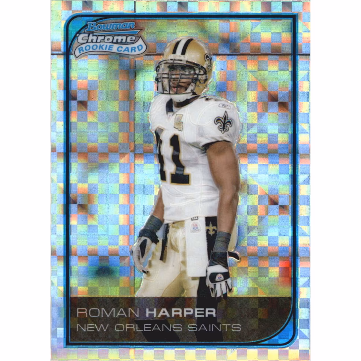 2006 Bowman Chrome Xfractors #273 Roman Harper